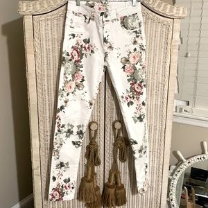 Floral Summer Jeans